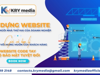 Website Code tay - Độ bảo mật tuyệt đối và chi phí thấp cho doanh nghiệp đến từ KRY Media!